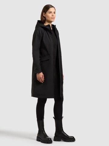 khujo Mantel 'Femke2' in Schwarz