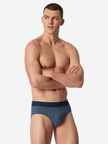 SCHIESSER Slip ' 95/5 ' in Blauw: voorkant