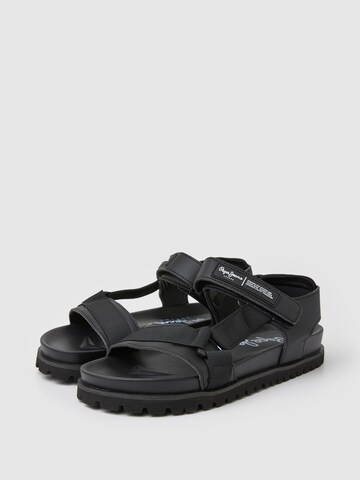 Pepe Jeans Sandalen in Zwart