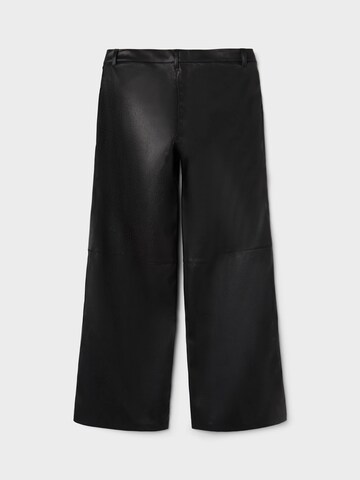 LMTD Wide Leg Hose in Schwarz