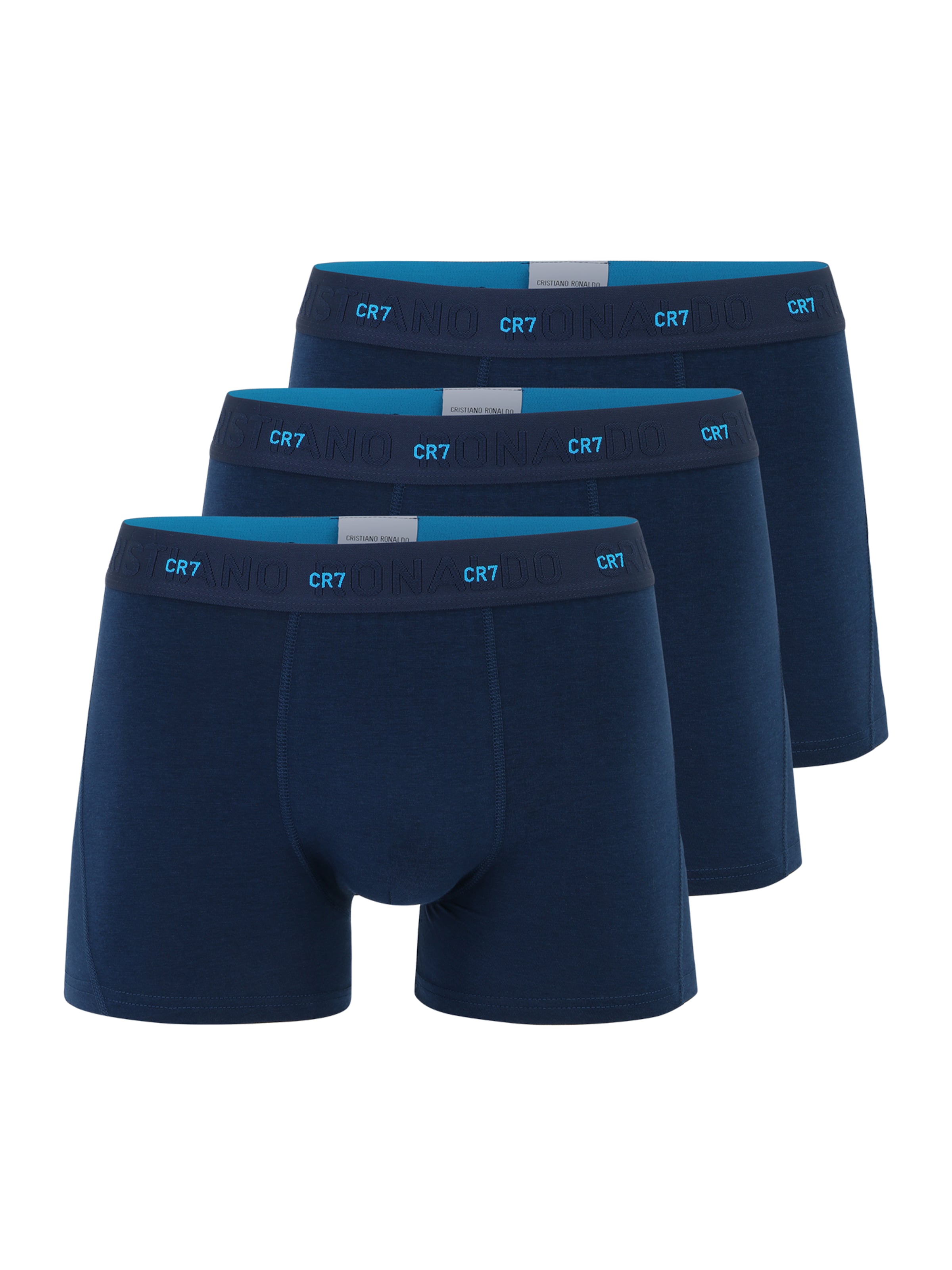CR7 - Cristiano Ronaldo - Calzoncillo boxer en azul: frente