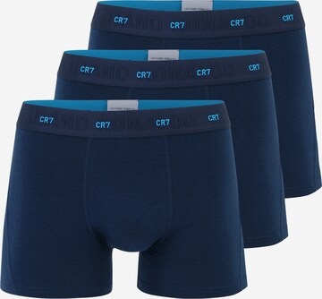 CR7 - Cristiano Ronaldo Boxershorts in Blau: predná strana