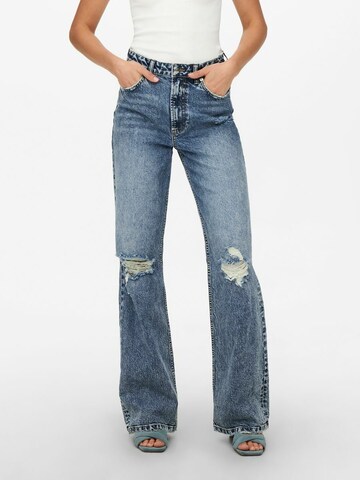 ONLY Flared Jeans 'Camille' in Blauw: voorkant