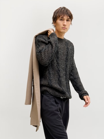 Jack & Jones Premium Tröja 'JPRBLUCARL' i brun