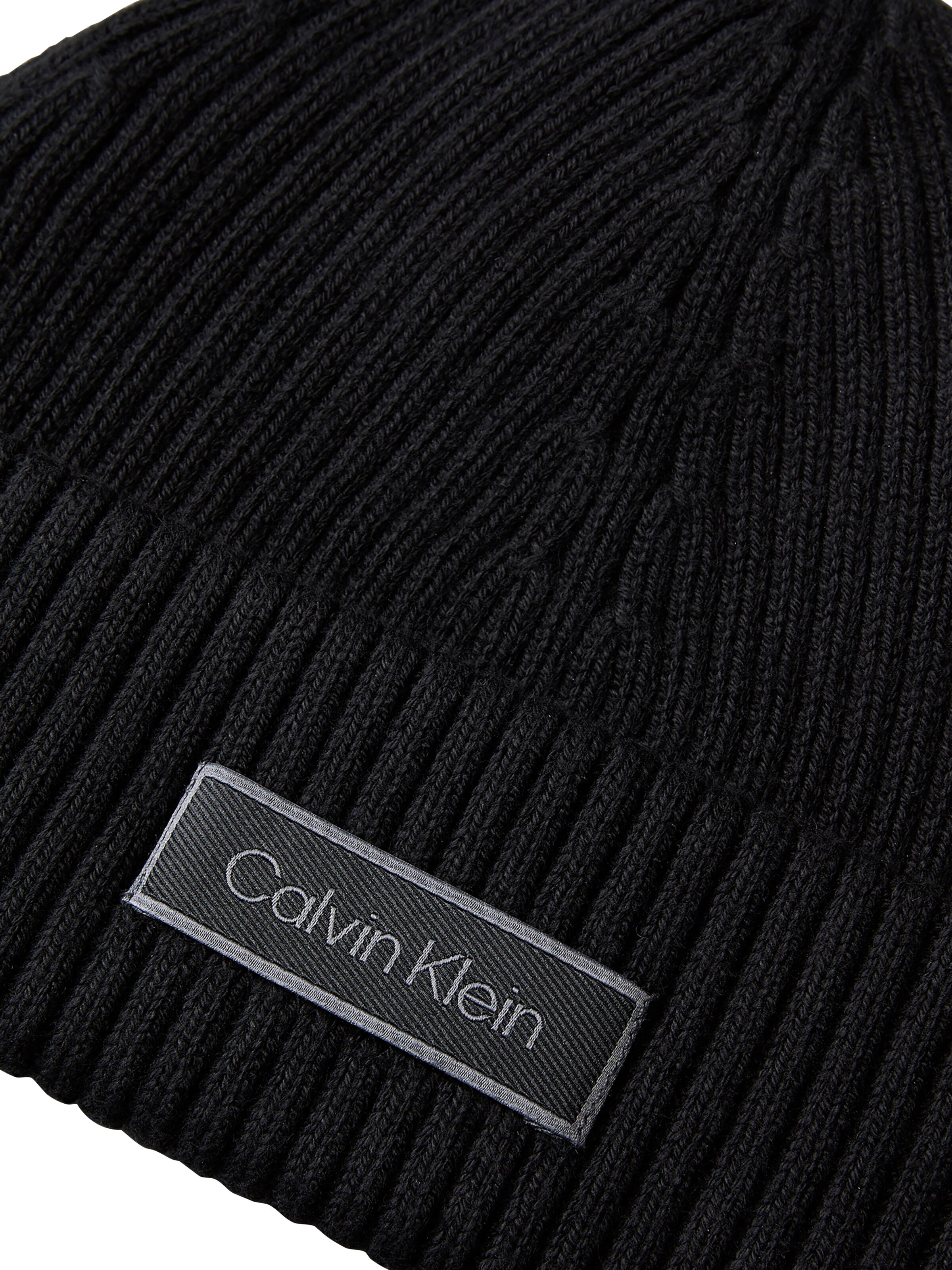 Calvin Klein Regular Mütze in Schwarz