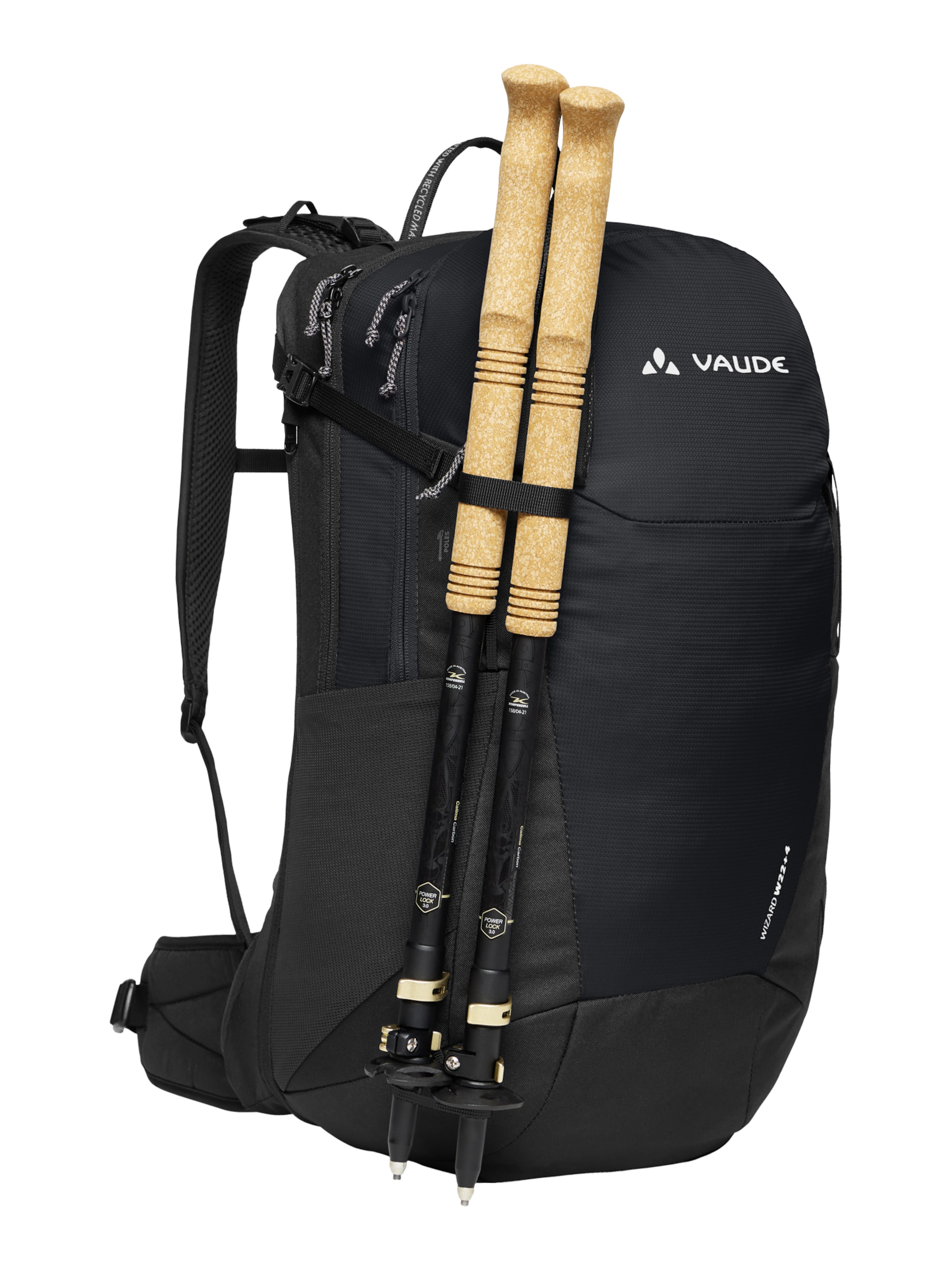 VAUDE Rucksack 'Wizard 24+4' in Schwarz