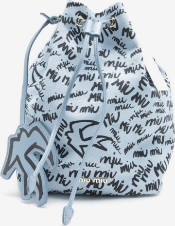 Miu Miu Bag in One size in Blue: front