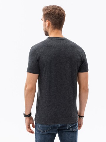 Ombre Shirt 'S1390' in Black