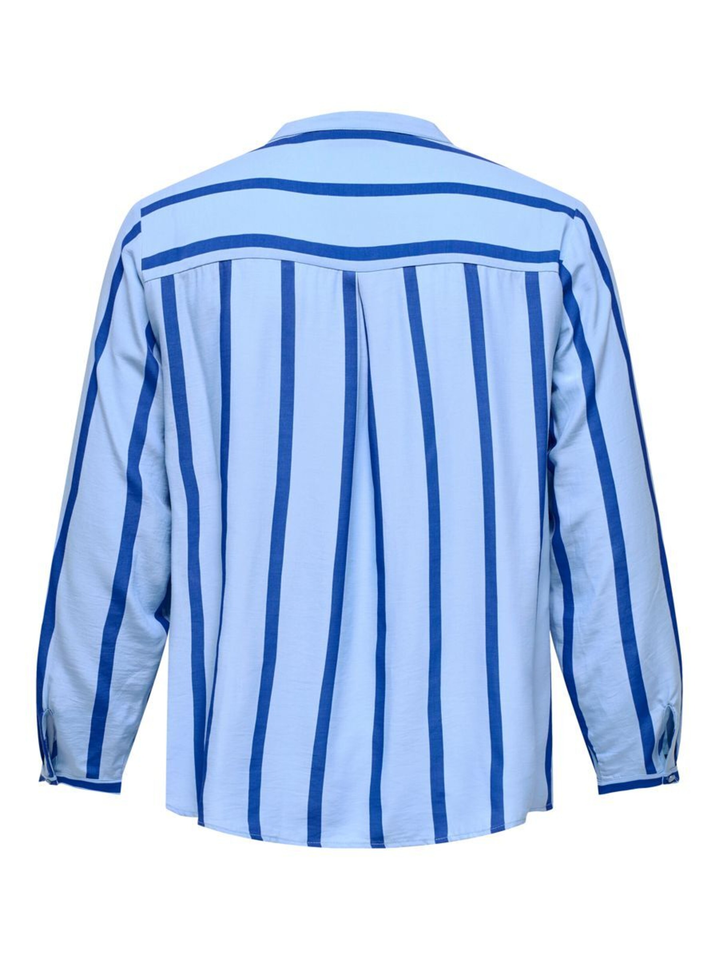 ONLY Carmakoma Blouse in Blauw