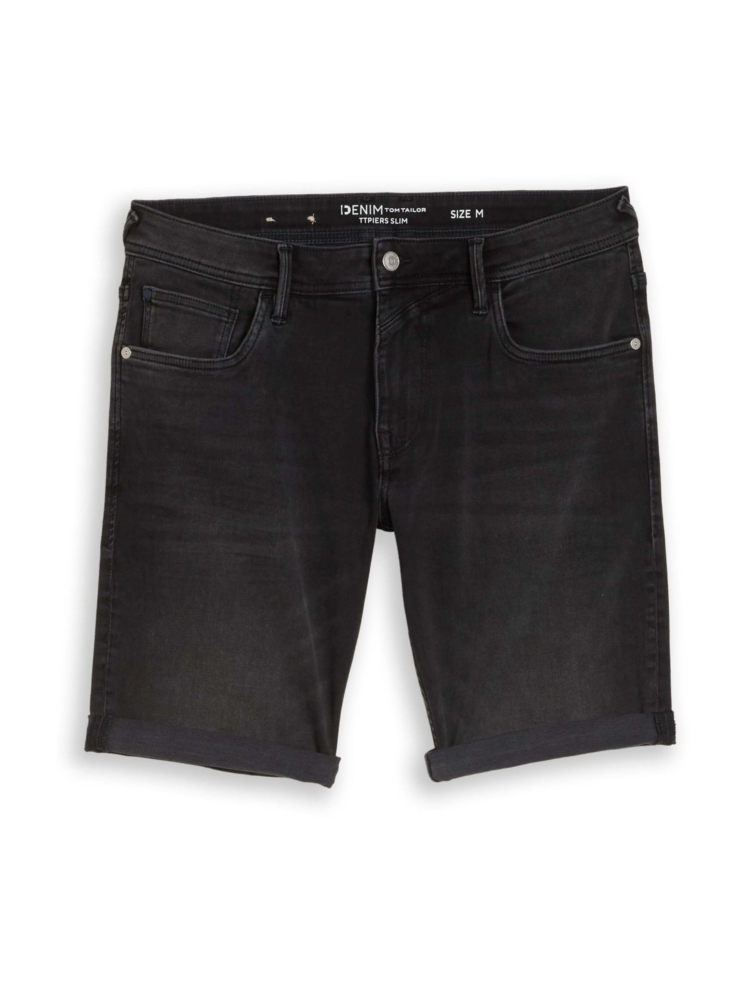 TOM TAILOR DENIM Farmer 'PIERS' - fekete: elől