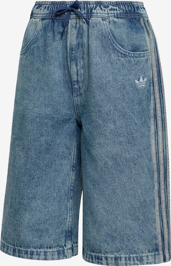 ADIDAS ORIGINALS Hlače 'LOOSE DENIM' veličine 152/regular u plavi traper / bijela, Pregled proizvoda