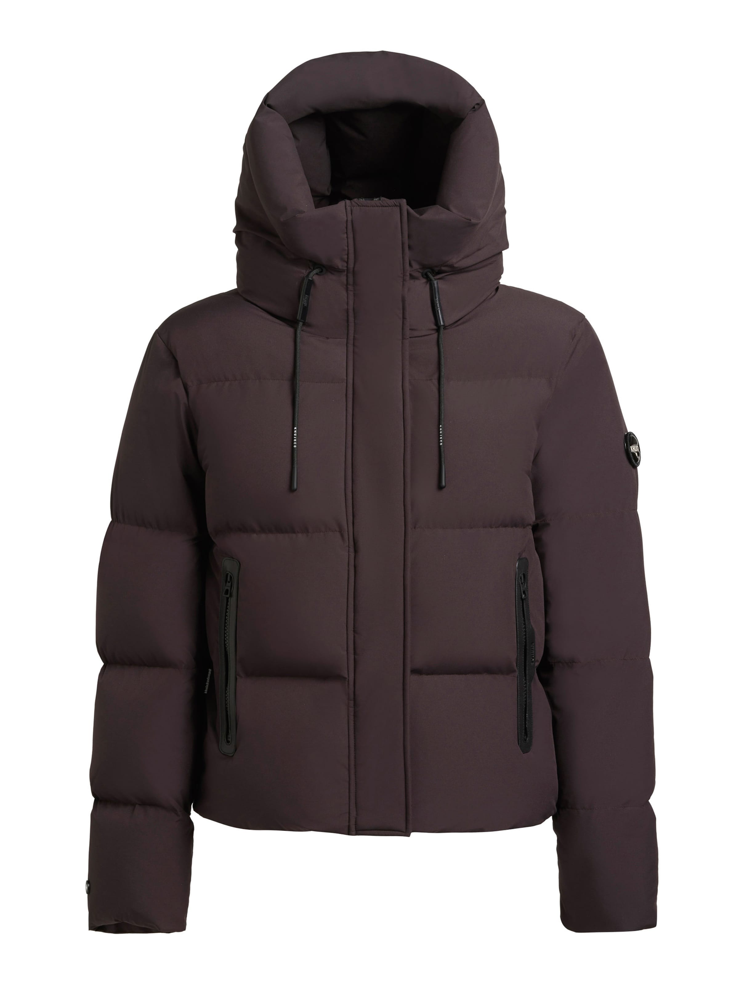 khujo Winter jacket 'Enits' in Dark purple, Item view