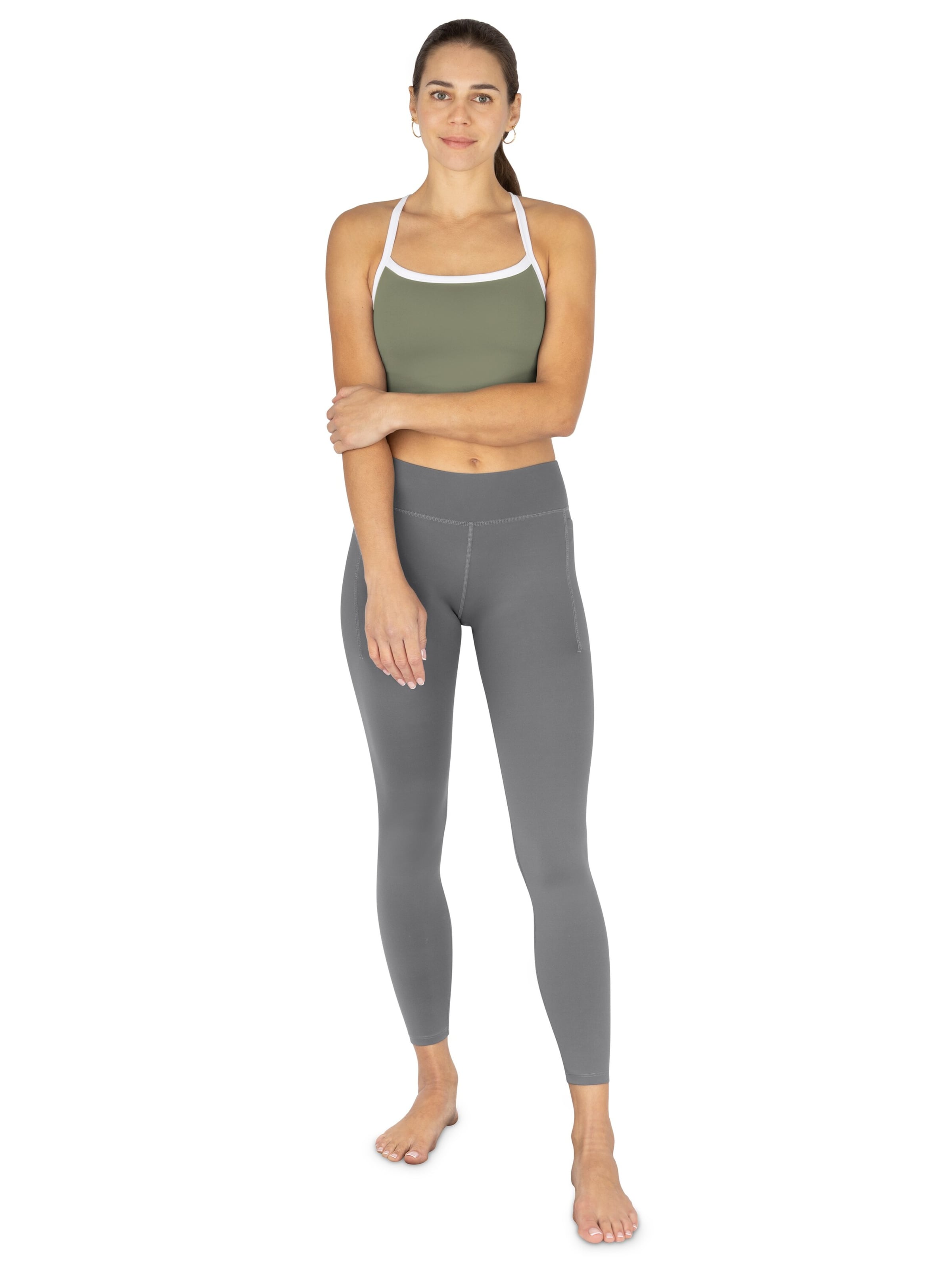 Bustino Completo sportivo di normani in grigio: frontale