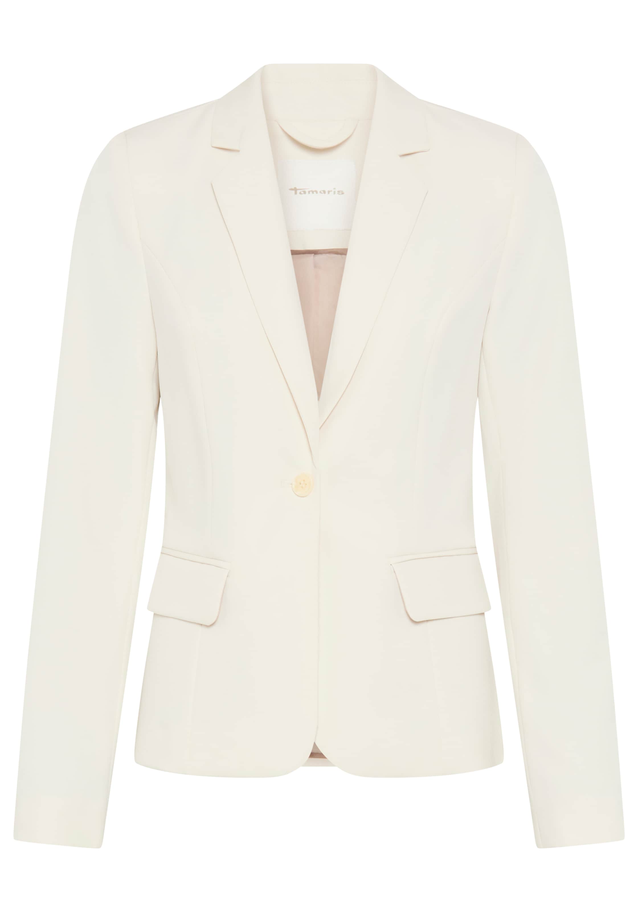 Tamaris Blazer in White: front