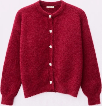 MixRay Strickjacke in Rot: Vorderseite