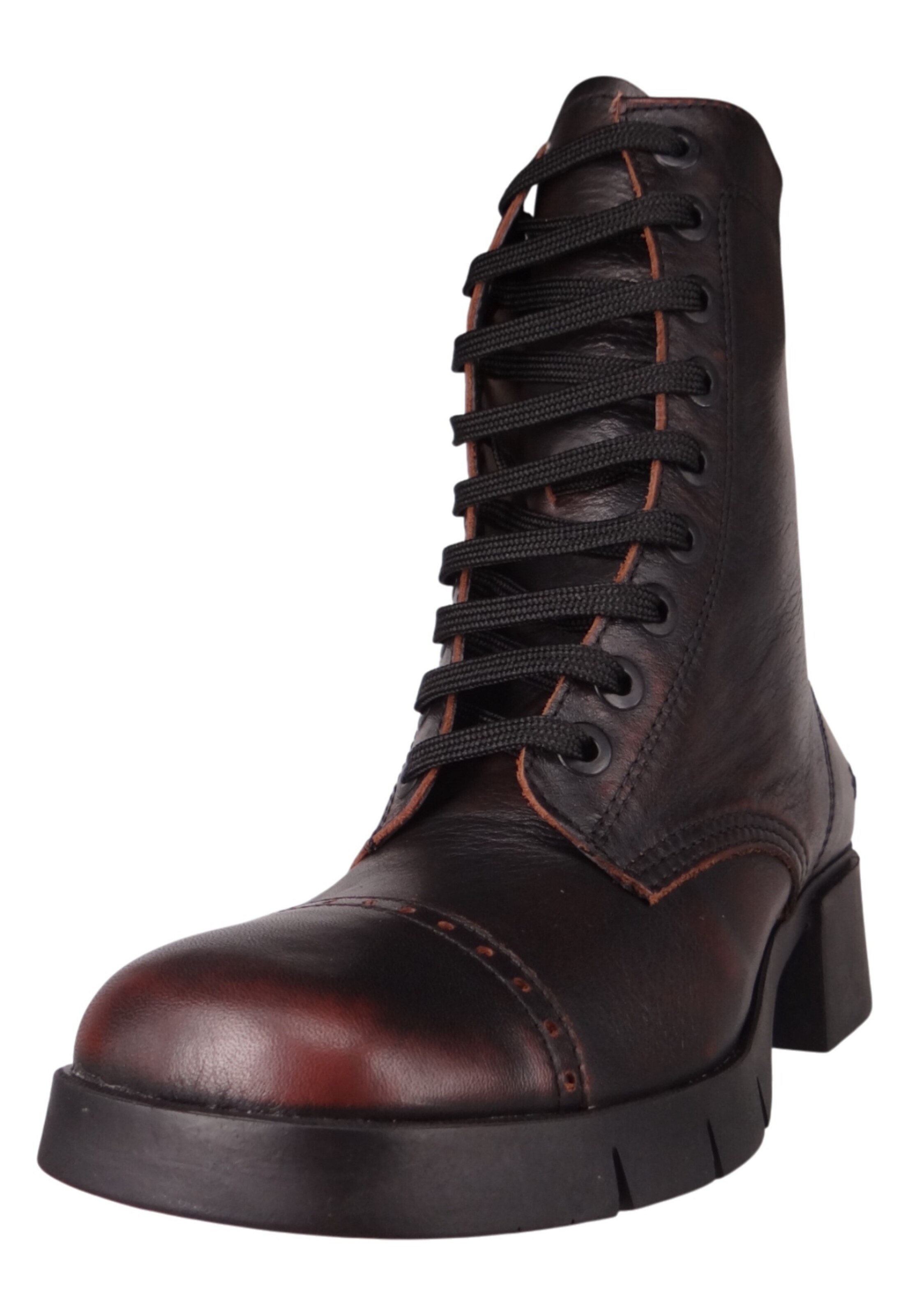 ART - Botim com fivela em castanho