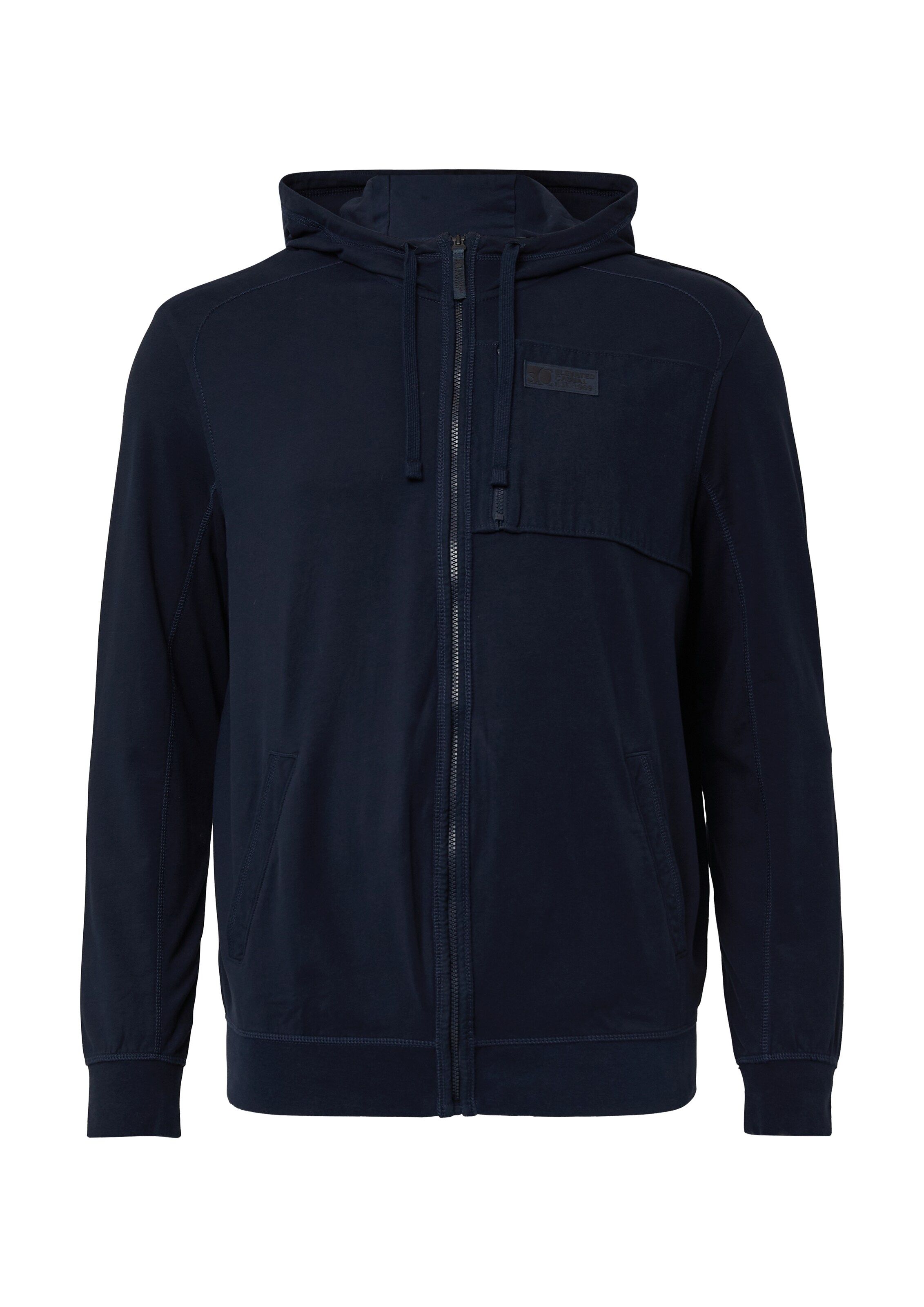 Veste de survêtement s.Oliver en bleu : devant