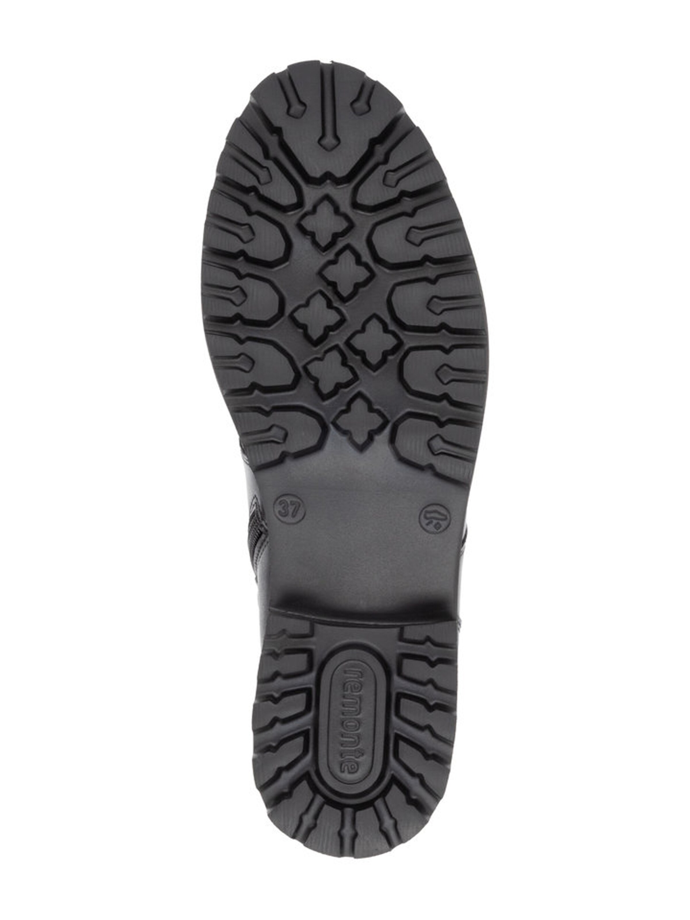 REMONTE Μποτάκι με κορδόνια σε μαύρο