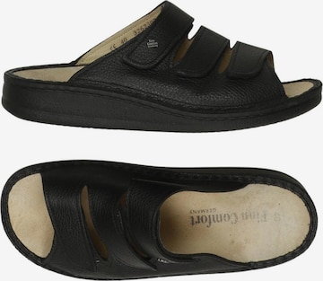 Finn Comfort Sandalen 40 in Schwarz: Vorderseite