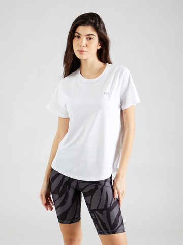 T-shirt fonctionnel 'VILDE AIR' Kari Traa en blanc : devant