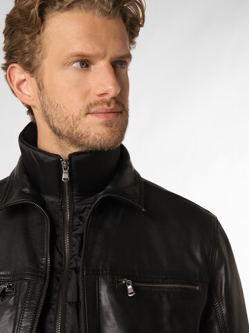 Nils Sundström Jacke in Schwarz