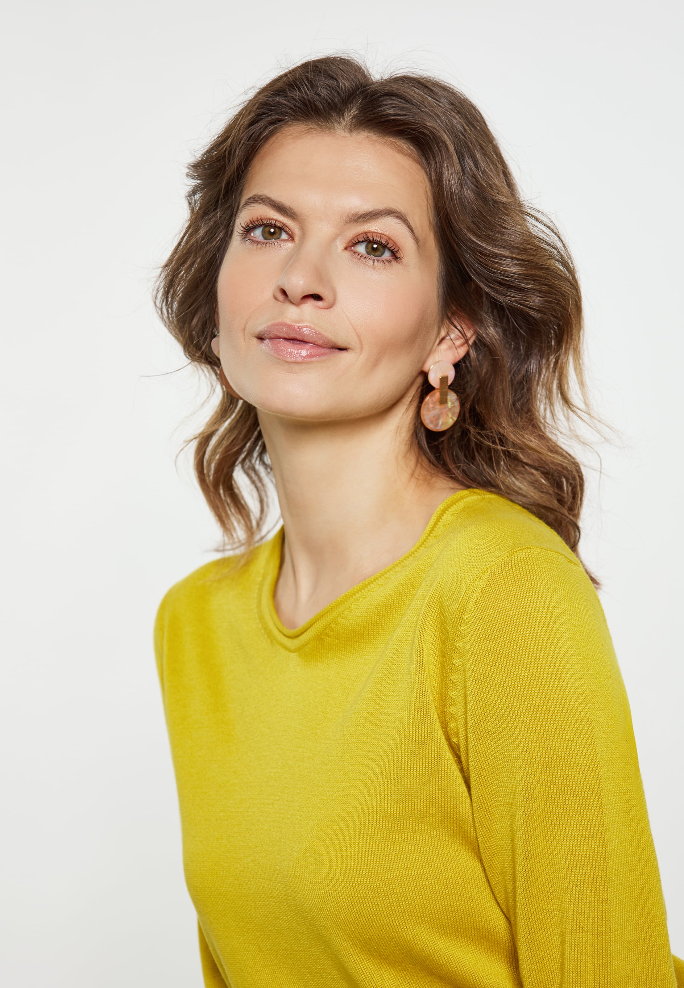 Usha Свитер в Желтый