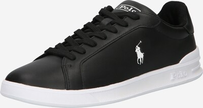 Sneaker low 'HRT CT II-SNEAKERS-HIGH TOP LA' Polo Ralph Lauren pe negru / alb, Vizualizare produs