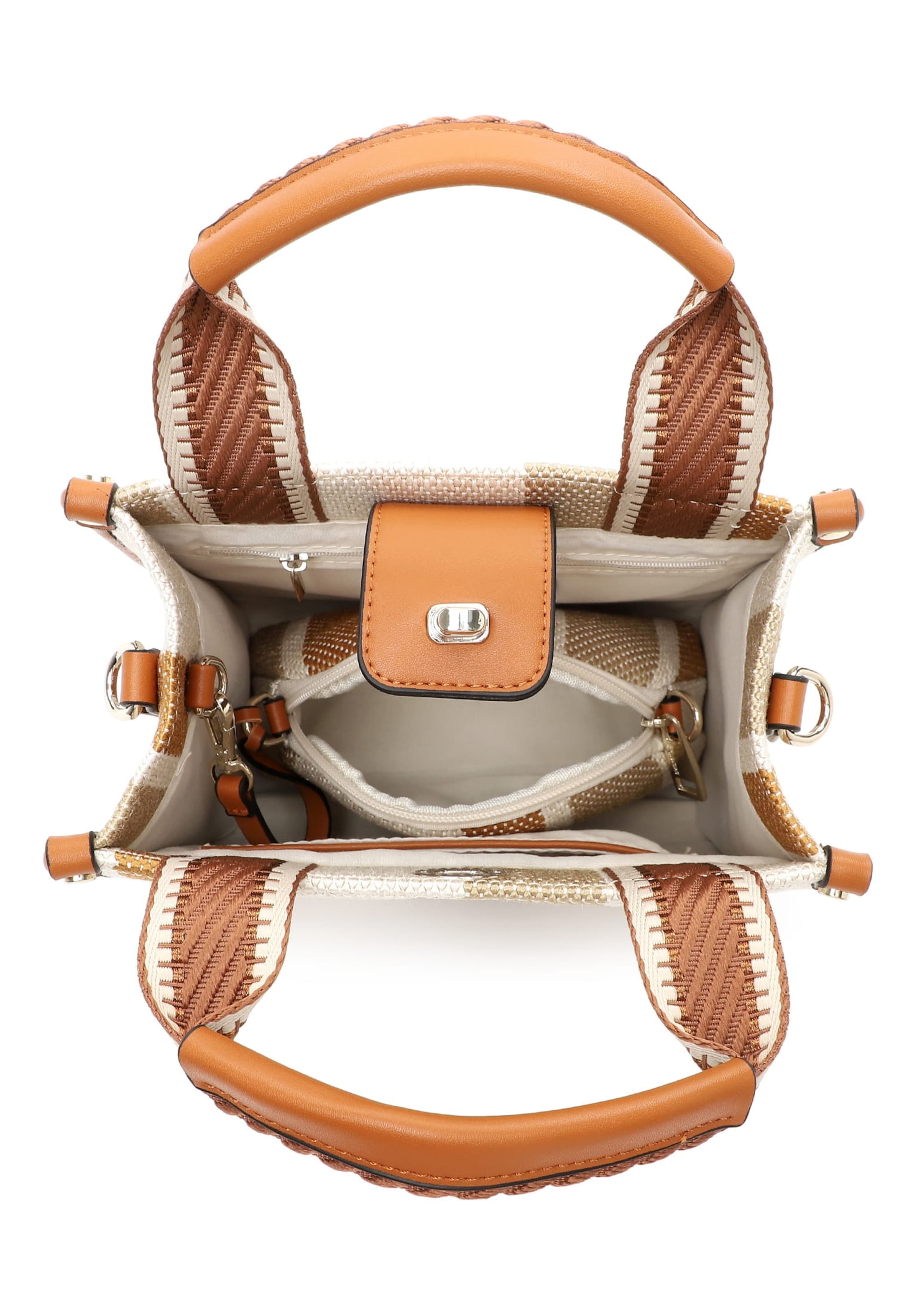 Cabas 'Jasmin' Emily & Noah en beige