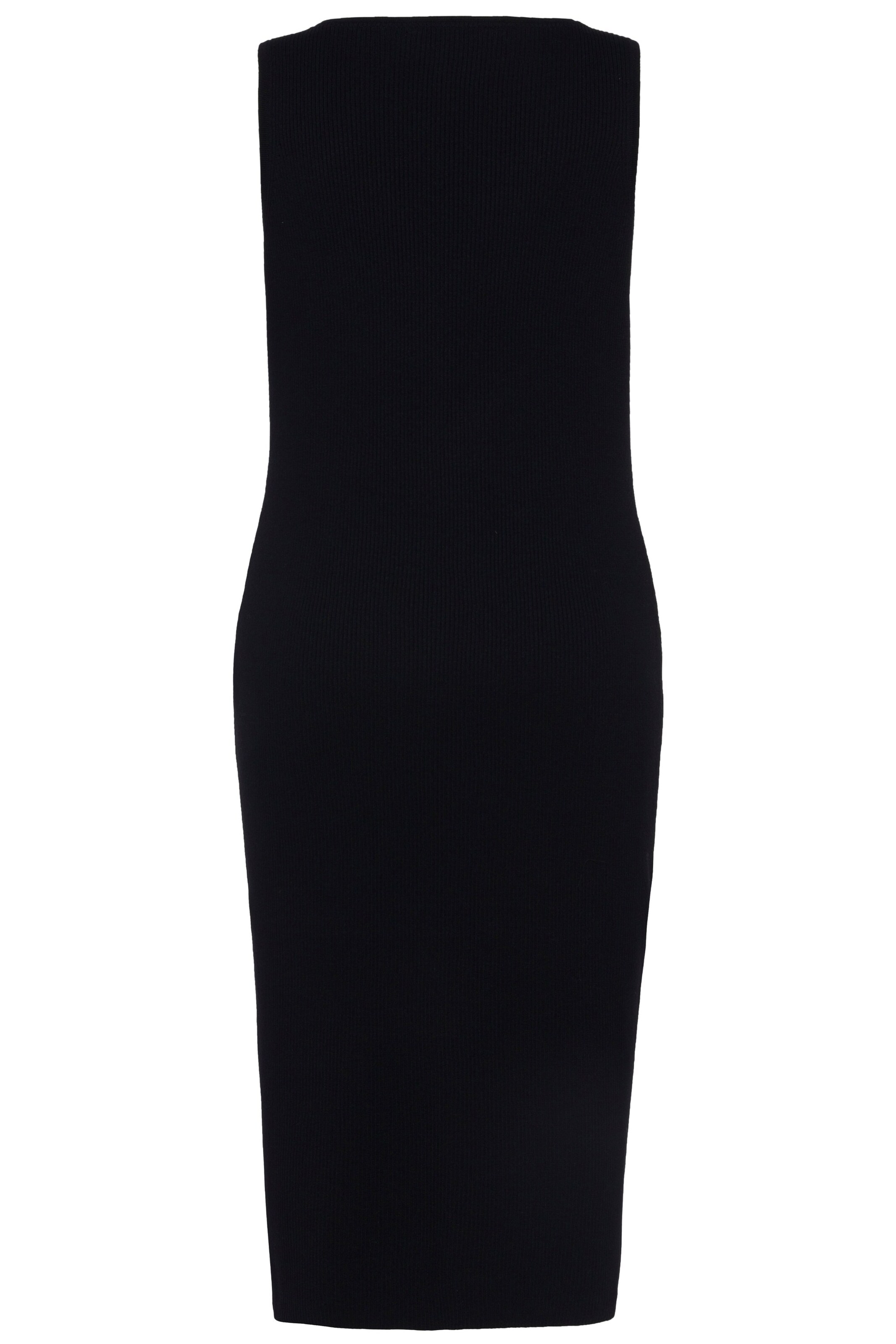 Ulla Popken Gebreide jurk in Zwart