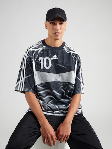 juoda ADIDAS ORIGINALS Marškinėliai 'Adilenium Season 4 Teamgeist': priekis