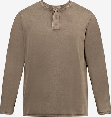 Pull-over JP1880 en marron : devant