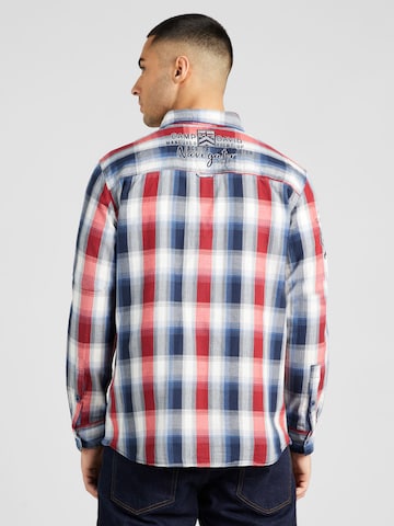 CAMP DAVID Regular fit Button Up Shirt in Blue