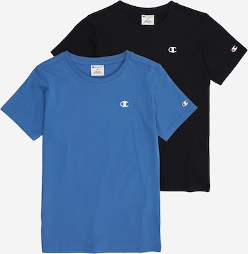 Champion Authentic Athletic Apparel Shirt in Blue: front