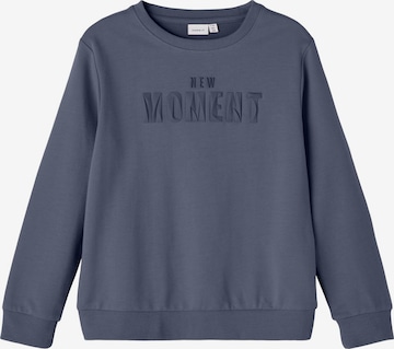 NAME IT Sweatshirt 'HAMADS' in Blue: front