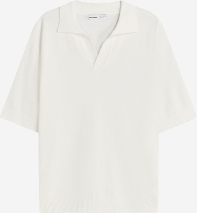 Bershka Neulepaita värissä valkoinen, Tuotenäkymä