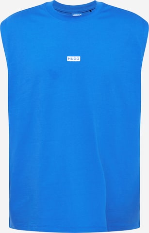 HUGO Shirt 'Nancoso' in Blauw: voorkant