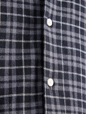 JACK & JONES Comfort fit Button Up Shirt 'JORJOSHUA' in Black