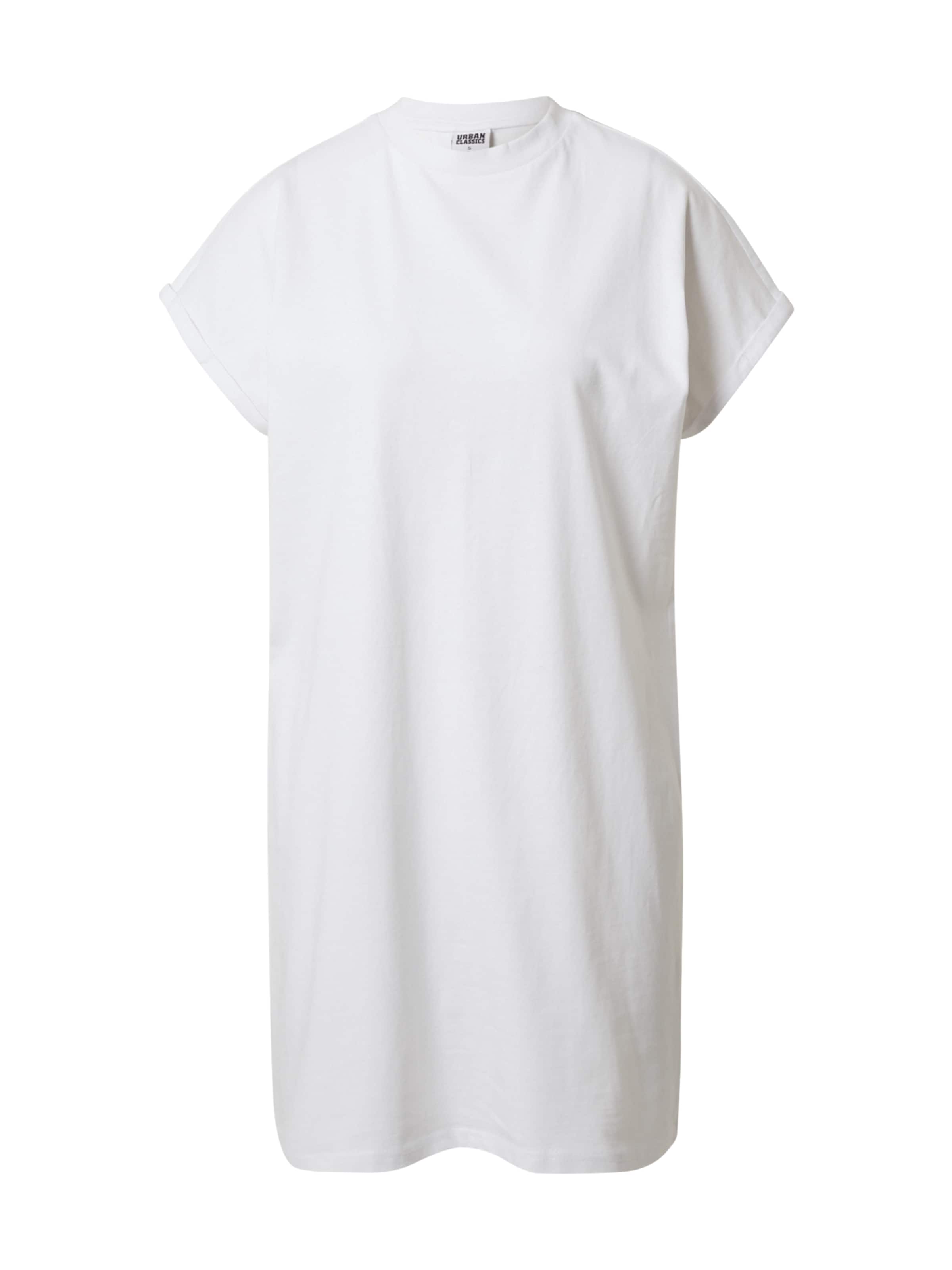 Urban Classics Платье в Белый: спереди
