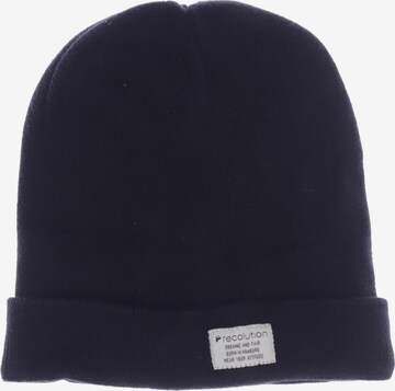 recolution Hat & Cap in One size in Black: front