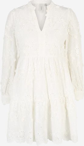Y.A.S Petite Dress 'MENUSA' in White: front
