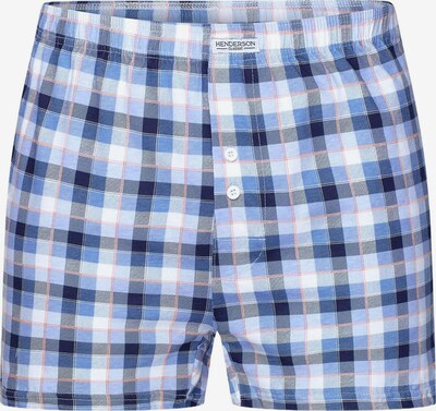 Henderson Boxershorts 'Weiche Boxershorts aus Baumwolle Elastische locker bequem Classic 5XL' in 5XL in blau, Produktansicht