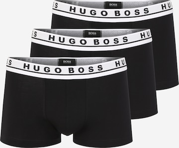 BOSS Boxershorts 'Power' in Zwart: voorkant