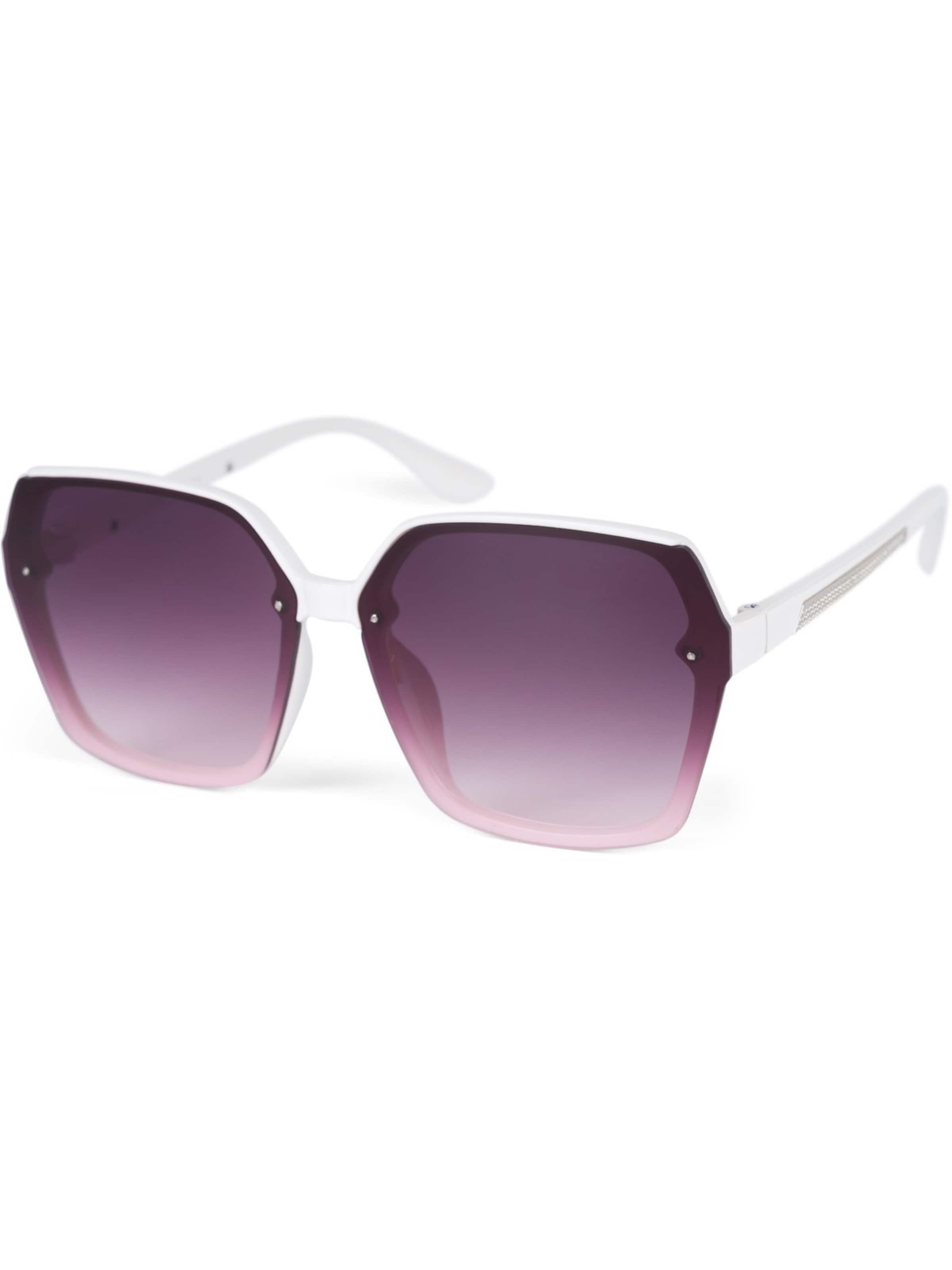styleBREAKER Sunglasses in Purple: front