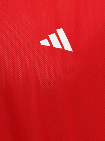 T-Shirt fonctionnel 'Own the Run' ADIDAS PERFORMANCE en rouge