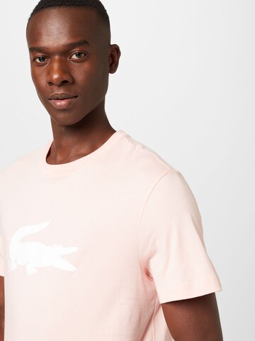 T-Shirt LACOSTE en rose