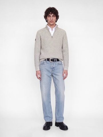 JACK & JONES Pulóver 'JJROOSTER' - bézs