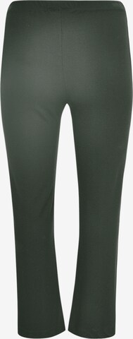 Regular Pantalon à plis ' Diagonal ' Yoek en vert