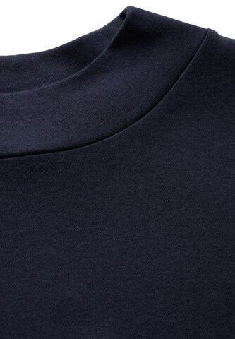 STREET ONE Turtleneck T-Shirt in Blau