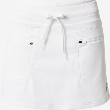 ADIDAS GOLF Athletic Skorts in White: front