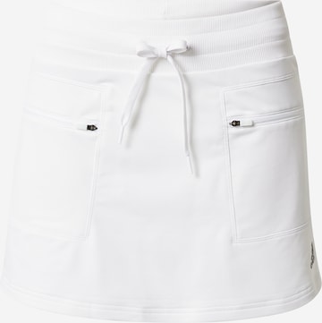 ADIDAS GOLF - Falda deportiva en blanco: frente